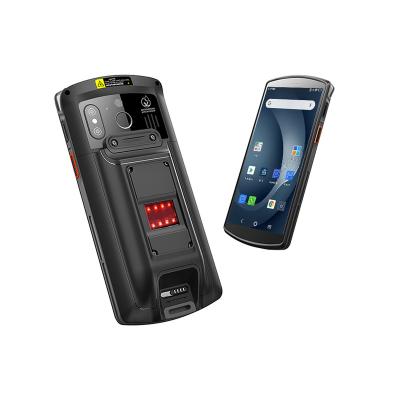 China Handheld computer rugged handheld android biometric rfid reader industrial pda terminal with barcode scanner for sale