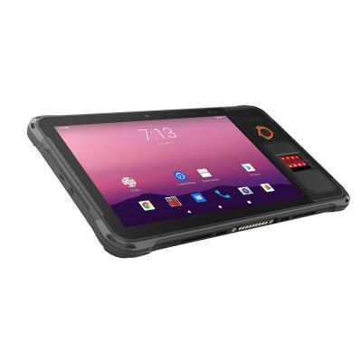 China 8 Inch Fingerprint Tablet Android 10.0 Shockproof Tablet With IP65 Rugged Biometric Fingerprint Tablet for sale