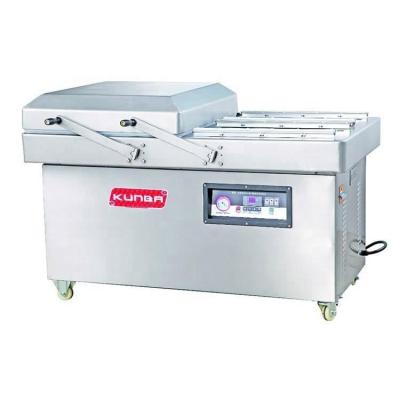 China DZ-650/4SB CLOTHING Double Chamber Vacuum Sealing Machine Vacuum Sealer With Four Sealing Bar for sale