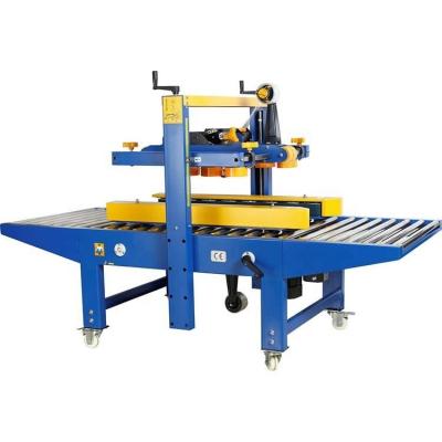 China FJ-6050S Semi Automatic High Yield GARMENT Carton Sealing Machine for sale