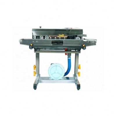 China FRQM-980C CLOTHING Steady Operate Continuous Plastic Film Sealing Machine With Air-filling for sale