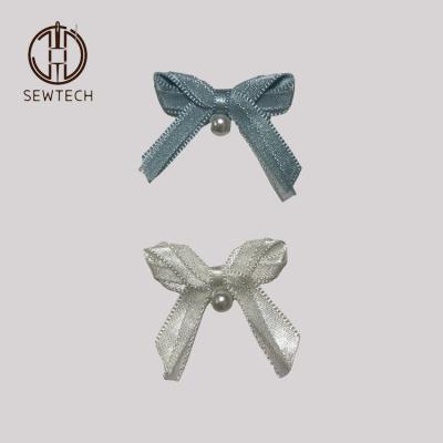 China Cheap Modern Design Mini Polyester Underwear Ribbon Bow Viable Custom For Garment for sale