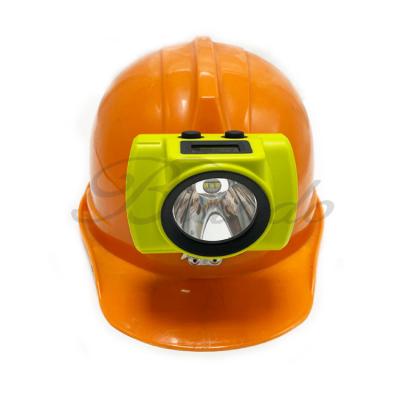 China LED Underground Cordless Miner Led Headlamp With Stainless Steel Swivel Helmet Clip for sale