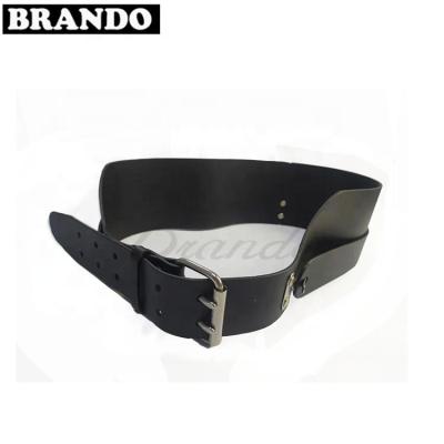 China MSB-1250-GL strong and durable safety belt made of the first layer of cowhide emergency exit belt safety rope miners belt for sale