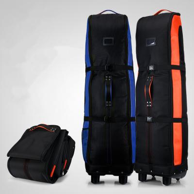 China Luster Detachable Stand Golf Air Durable Luminous Golf Travel Cover Bag Waterproof Golf Travel Bags For Arilines for sale