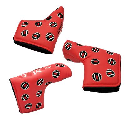 China Custom Leather Golf Putter Headcover 460Cc Headcovers OEM Logo Putter Headcovers Hot Sales Durable And Waterproof Premium Leather for sale