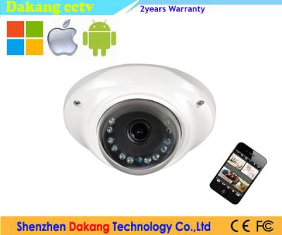 China Red video del POE IP del metal de la cámara inalámbrica de la bóveda del CCTV H.265 IR interior en venta