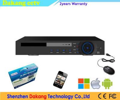 China Almacenamiento de la nube del video del híbrido DVR H264 Digitaces del canal de la red 8 en venta