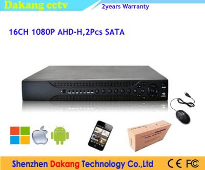 China Video de Digitaces del canal de AHD 1080P 16 para el sistema de la cámara CCTV en venta