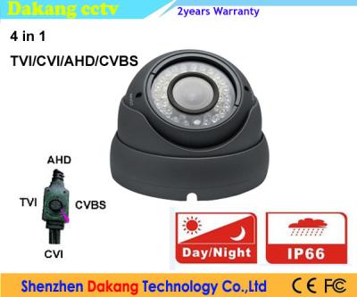 China 2.4MP HD CVI Camera CMOS Sensor / Eyeball Dome Camera Outdoor for sale