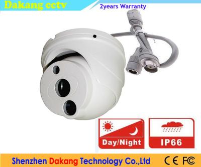 China sensor de la cámara Cmos de 1.3MP HD CVI, cámaras CCTV blancas del arsenal del LED en venta