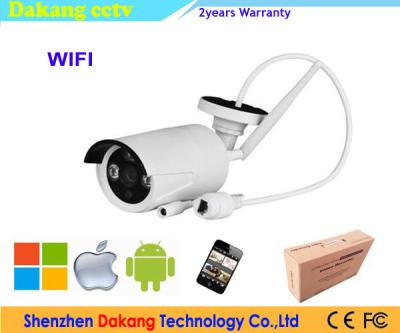 China cámara infrarroja de la bala de 1.3MP WIFI granangular/cámara IP IP66 de ONVIF P2P en venta