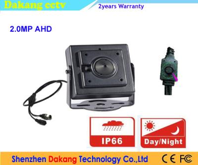 China AHD 1.3MP Box Security Cameras / Spy Pinhole Camera Weatherproof for sale