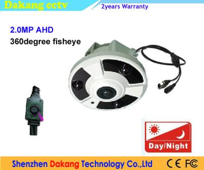 China Grado análogo completo Fisheye de la cámara de vídeo 360 del globo del ojo del CCTV de HD 1080P en venta