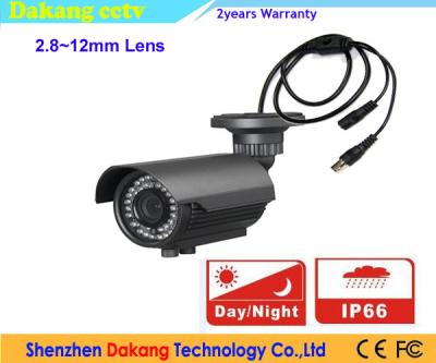 China Cámara CCTV análoga de la bala HD, cámara IP análoga con el sensor de Pir en venta