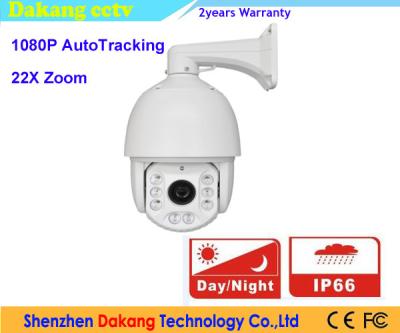 China prenda impermeable de seguimiento auto del enfoque de la cámara 22X de la bóveda de 1080P 2MP HD-SDI PTZ en venta