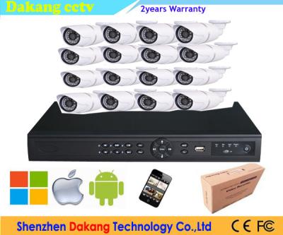 China 16CH DVR Security Camera Systems / P2P Cloud AHD DVR CCTV Systems for sale