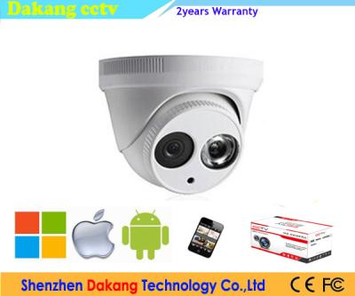 China 1MP 720P IR Array Led IP Dome camera,ONVIF indoor Security IP camera for sale