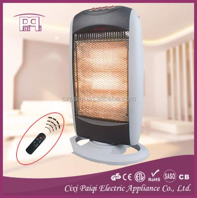 China Bedroom Electric Halogen Heater 1200W Heater With CE, CB, SASO, RoHS for sale