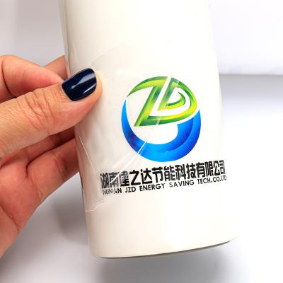 China Custom Waterproof 3D Transfer Brand Silk Screen Printing Silicone UV Label Heat Transfer Vinyl Stickers for sale