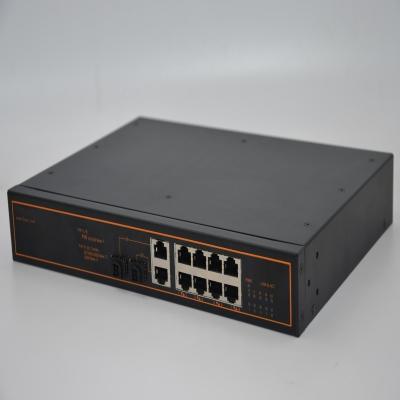 China Popular POE Factory Port POE Network Switch 10 IP40 Din-Rail Mounted Unmanaged Industrial Ethernet Switch for sale