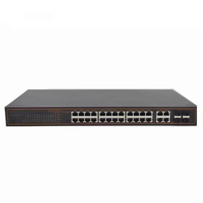 China Port POE Gigabit 4 Switch With 24 Port RJ45 Network Switch for sale