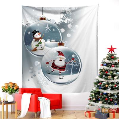 China Traditional Hot Selling Home Wall Hanging Decor Art Background Cloth Bedside Sofa Amazon Tapestry Christmas Tapestry Collection for sale