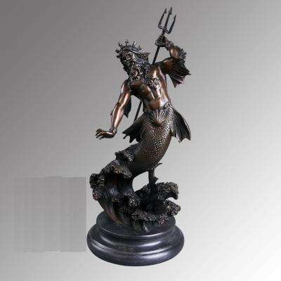 China Europe Hot Sale Bronze Sculpture Hades European God For Gifts And Home Decoration for sale