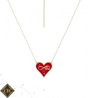 China European Love Design Trendy Necklace for sale