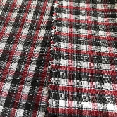 China Shrink-Resistant 100% Polyetster Yarn-Dyed Woven Checkfabric For School Uniform for sale