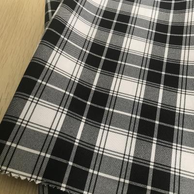 China Breathable Classic Simple Checked Polyester Fabric For Bags for sale