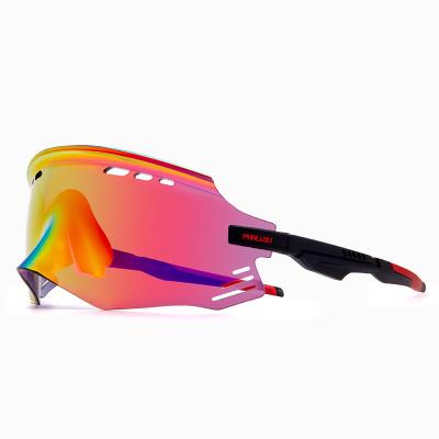 China Drop Shipping Top Quality Polarized Sports MTB Glasses Bike Glasses Climbing Eyewear Sunglasses Cycling PU-X23 Eye Protection for sale