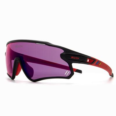 China Custom Lens PC Ski Sunglasses Sports Eyewear Photochromic Polarized Outdoor Cycling For American Women Men Popular Lenses 2022 SC-S1 for sale