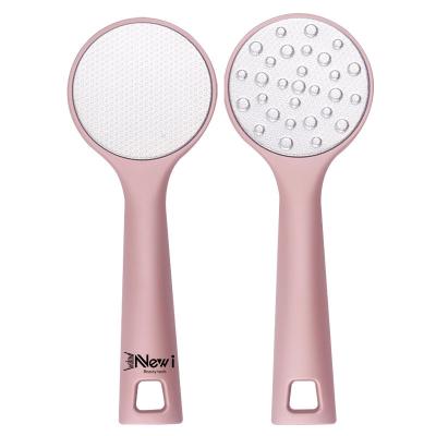 China Remove Skin Rough And Smooth Side Pedicure Dead Metal Exfoliating Foot File Rasp Callus Remover With Ergometric Handle for sale