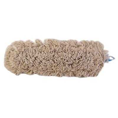 China Stocked Super Absorbent Thick Flat Mop Wooden Mop Head Floor Hand Washing Mop Accessories for sale