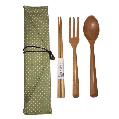 China Sustainable Bamboo Utensils Travel Set|Bamboo Travel Cutlery Set|Bamboo Camping Cutlery Set for sale