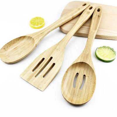 China Sustainable Organic Bamboo Wood 6 Piece Cookware Set Kitchen Utensil, Cookware Utensil, Serving Utensil for sale