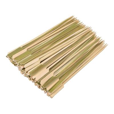 China Easily Cleaned Bamboo Paddle Pick Skewers For Cocktails for sale