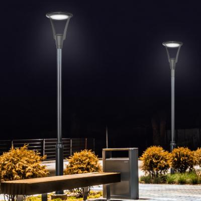 China Aluminum Light Ip65 Waterproof 30 40 50 60 Outdoor Garden HOMBO Post 80W COB LED Garden Light for sale