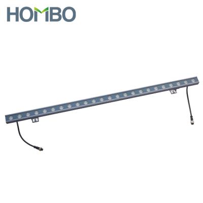 China HOMBO hotel manufactures ip65 waterproof indoor outdoor linear wall washers 12v 120v 220v LED wall seals warm white light for sale