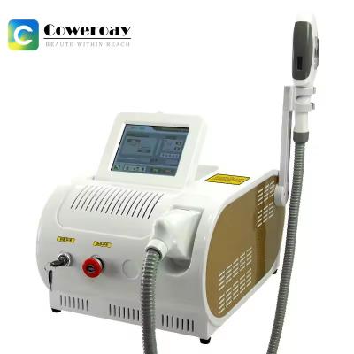 Cina Tre diverse lunghezze d'onda Opt Ipl Nd Yag Laser depilazione macchina in vendita