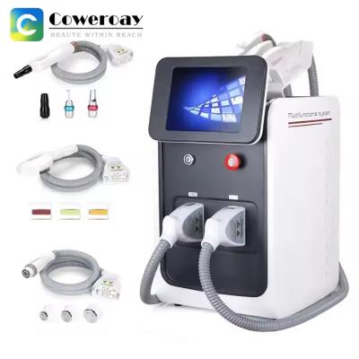 China 2500w SHR Elight IPL Haarentfernung Picosecond YAG Laser Tattoo Entfernen Maschine zu verkaufen