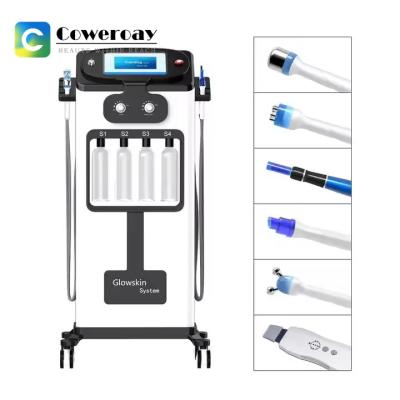 China Professionele Hydro Microdermabrasie Machine Ultrasone Micro Dermabrasie Machine Te koop