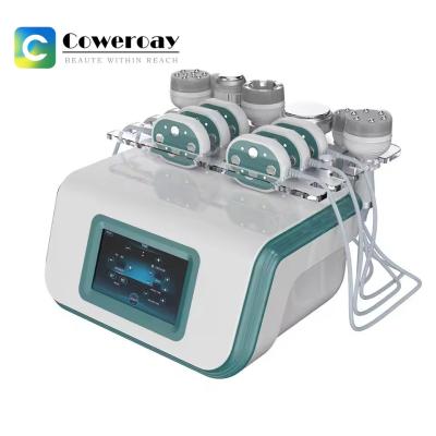 China 8 In 1 Ultrasonic Cavitation Lipolaser RF Slimming Machine For Body Sculpting for sale