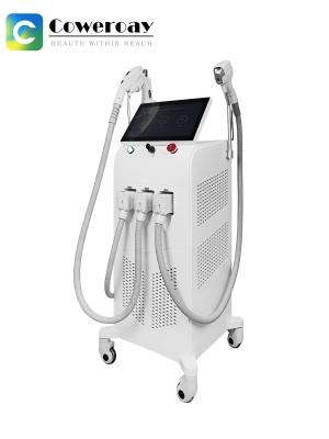 Cina Soprano 3-in-1 gambe / braccia ghiaccio Ipl Laser depilazione macchine con laser ND Yag in vendita