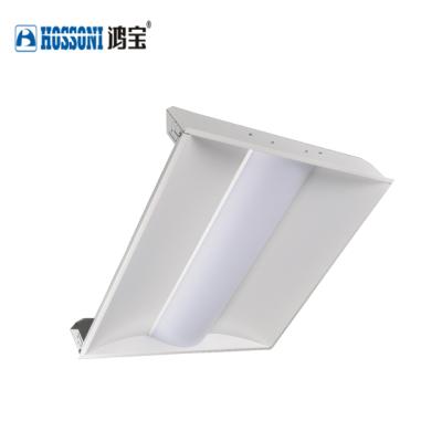 China C.R.S manufacture white pating dlc led troffer light fixtures for sale