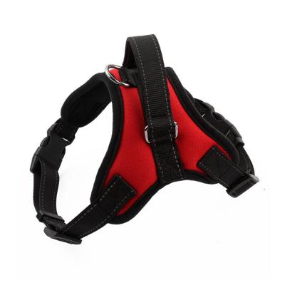 China Hot Sale Reflective Reflective No Pull Vest Harness For Large Dog Harness for sale