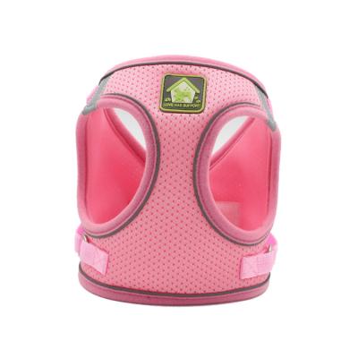 China New Design Wholesale Thoughtful Mesh Polyester Puppy Harness Breathable Adjustable for sale