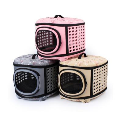 China Sustainable Hot Sale Airline Approved Soft Sided Collapsible Portable Pet Carrier for sale