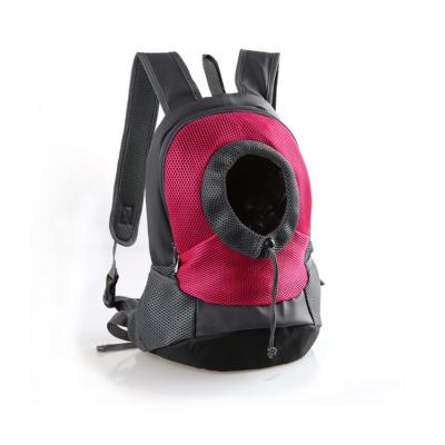 China Sustainable Pet Travel Hiking Outdoor Breathable Head Design Puppy Backpack Carrier for sale